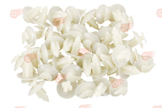 Заводские пистоны обивок дверей салона Ежики, 40 шт на ВАЗ 2108-21099, 2110-2112, 2113-2115, Лада Приора_1