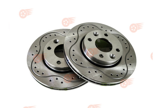Тормозные диски вентилируемые R15, насечки, перфорация ASP на Лада Веста, Веста NG, Икс Рей, Искра, Ларгус, Ларгус FL, Нива Тревел с 2026 г.в., Renault Logan, Sandero, Megane, Clio, Nissan Micra, Note, Tiida_1