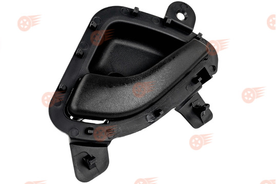 Черная внутренняя ручка передней двери левая (крючок) на Лада Калина 2, Гранта, Гранта FL, Datsun_1