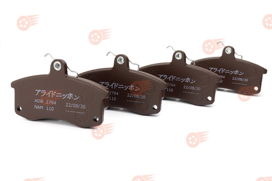 Комплект колодок переднего тормоза Allied Nippon на ВАЗ 2108-2115, Лада Калина, Калина 2, Гранта, Гранта FL, Приора, Datsun_1