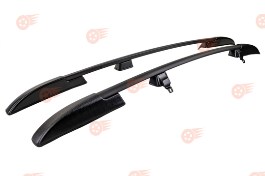 Рейлинги в цвете черный муар VAMER на Шевроле Нива, Лада Нива Тревел_1