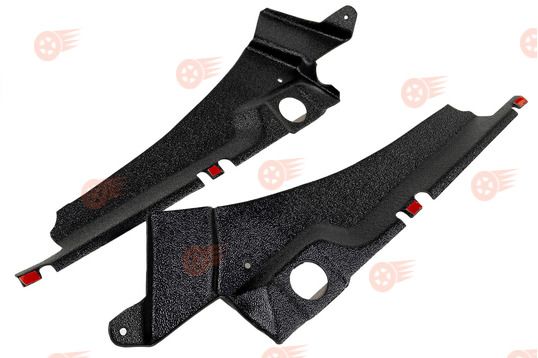 Боковые жабо передних крыльев Мавр (укороченные) на Лада Веста_1