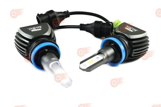 Светодиодные лампы S1 40W 6000K H11 Sal-Man на Лада Веста, Икс Рей, Нива 4х4, Гранта, Калина, Приора, Ларгус, Шевроле Нива, Datsun_1