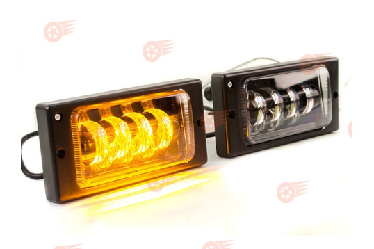 ПТФ светодиодные двухцветные 7 линз 3000/6000к TheBestPartner на ВАЗ 2110-2112, 2113-2115, Шевроле Нива до 2009 г.в._1