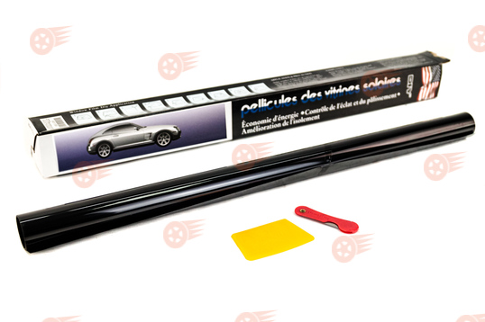 Пленка тонировочная Super Dark Black 50х300 см на стекла авто и дома_1