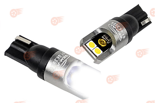 Светодиодные лампы T10 W5W (5w) с обманкой SEM-ALI для внутренних и внешних световых приборов универсальные_1