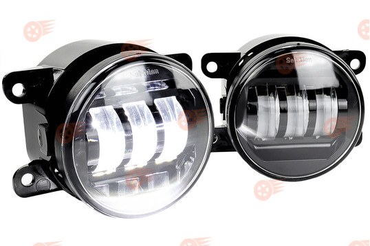 ПТФ диодные 28W 2800lux Sal-Man на Лада Гранта FL, Веста, Веста NG, Икс Рей, Ларгус FL, Нива Урбан, Искра, Renault_1
