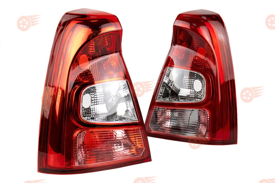 Корпусы задних фонарей нового образца АвтоДеталь на Renault Logan_1