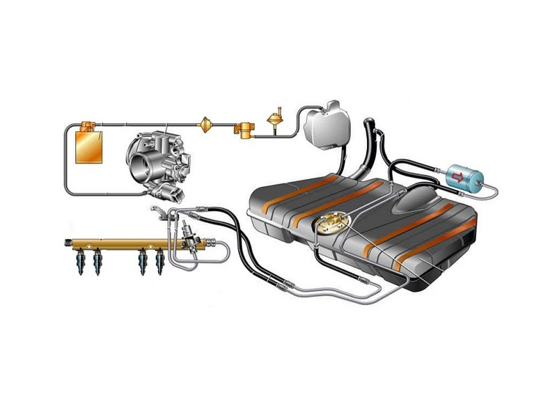 Топливная система ВАЗ 2114 инжектор 8 клапанов: схема, принцип работы и эксплуатация